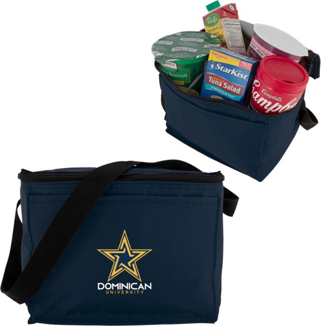 Dominican Six Pack Cooler Dominican University with Star Stacked - ONLINE ONLY