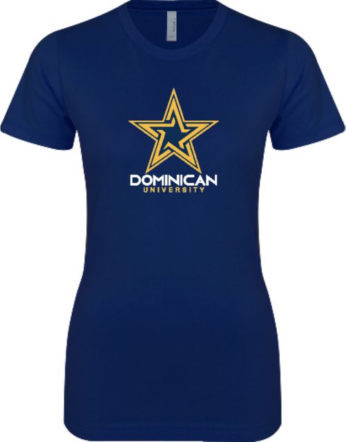 Dominican Next Level Boyfriend Tee Dominican University with Star Stacked - ONLINE ONLY