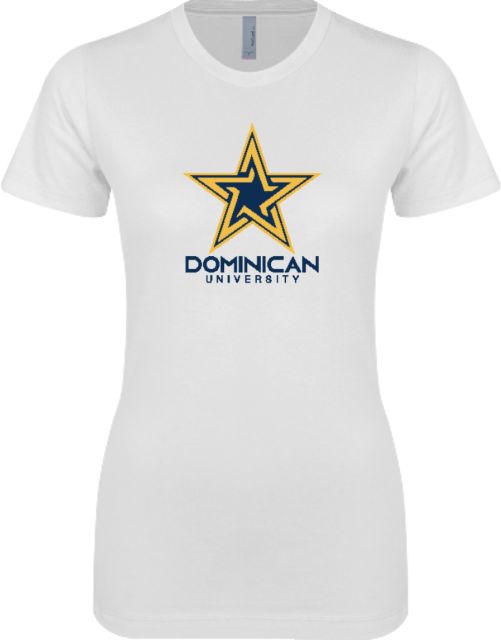 Dominican Next Level Boyfriend Tee Dominican University with Star Stacked - ONLINE ONLY