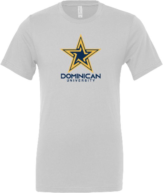 Dominican Bella + Canvas Jersey Cotton T Shirt Dominican University with Star Stacked - ONLINE ONLY