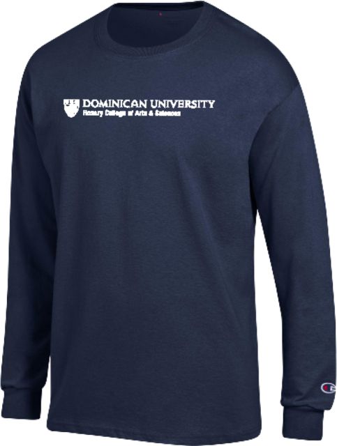 Dominican Champion Long Sleeve T Shirt Dominican University Rosary College - ONLINE ONLY