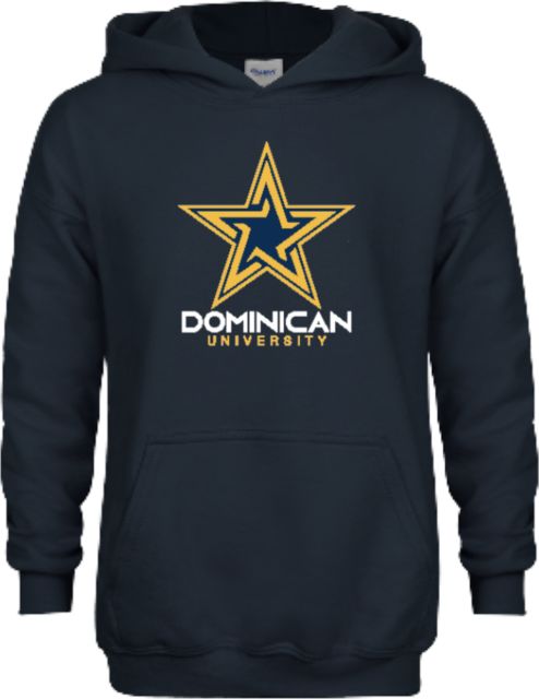 Dominican Youth Fleece Hoodie Dominican University with Star Stacked - ONLINE ONLY