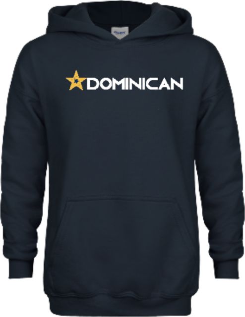 Dominican Youth Fleece Hoodie Dominican with Star Flat - ONLINE ONLY