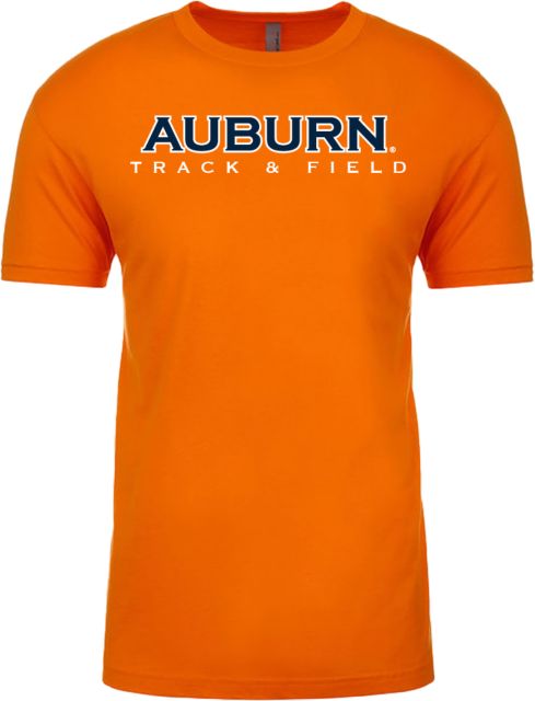 Auburn Next Level Orange SoftStyle T Shirt Auburn Track and Field - ONLINE ONLY