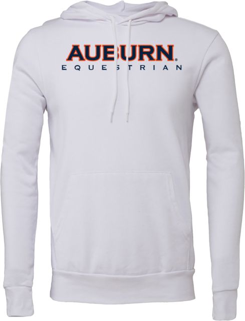 Auburn Bella + Canvas Fleece Hood Auburn Equestrian - ONLINE ONLY