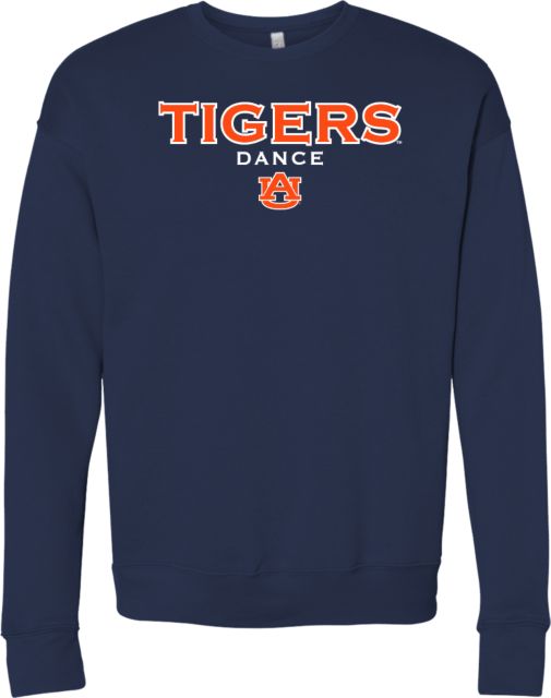 Auburn Bella + Canvas Fleece Crew Tigers Dance - ONLINE ONLY