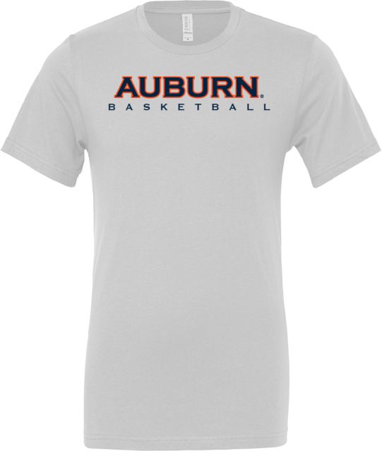 Auburn Bella + Canvas Jersey Cotton T Shirt Auburn Basketball - ONLINE ONLY