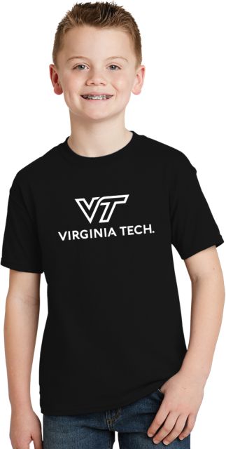 Virginia Tech Youth T Shirt Primary Institutional Mark - ONLINE ONLY