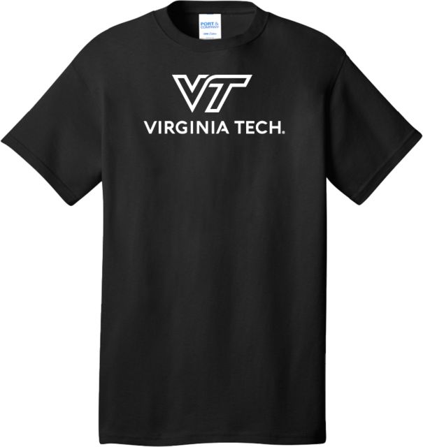 Virginia Tech Univ Extended T Shirt Primary Institutional Mark - ONLINE ONLY