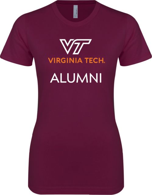 Virginia Tech Next Level Ladies SoftStyle Junior Fitted Tee Alumni - ONLINE ONLY