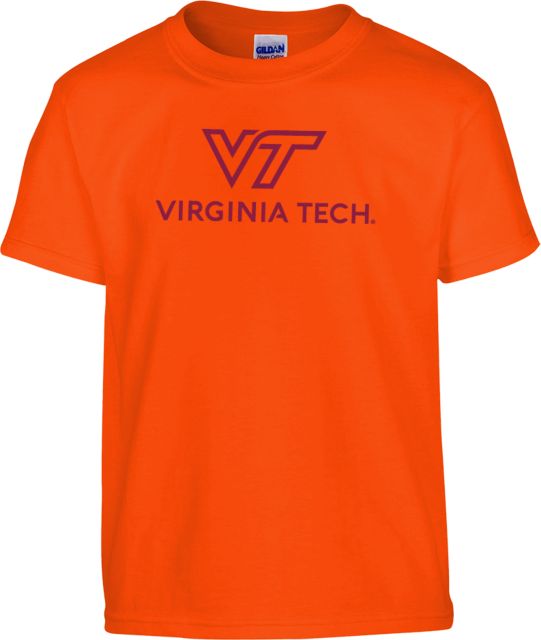 Virginia Tech Univ Youth T Shirt Primary Institutional Mark - ONLINE ONLY