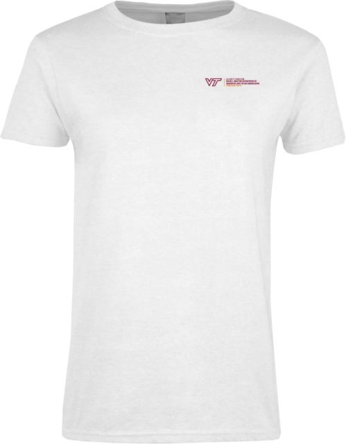 Virginia Tech Ladies T Shirt Kevin T Crofton Dept of Aerospace and Ocean Engineering Horizontal R - ONLINE ONLY