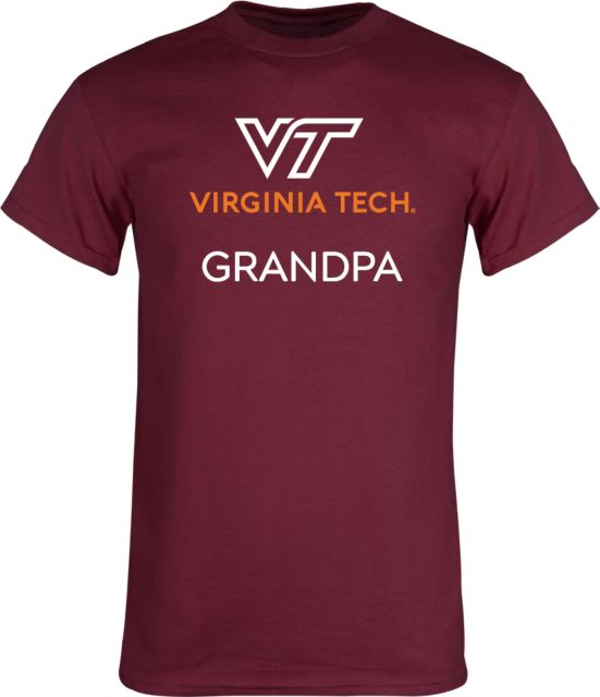 Virginia Tech T Shirt Grandpa - ONLINE ONLY