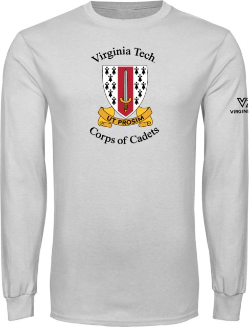 Virginia Tech Long Sleeve T Shirt Corps of Cadets - ONLINE ONLY