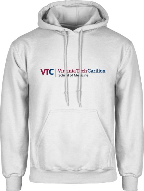 Virginia Tech Fleece Hoodie VTC School of Medicine Horizontal - ONLINE ONLY