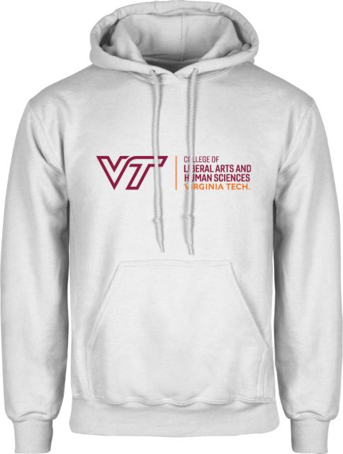 Virginia Tech Fleece Hoodie Liberal Arts and Human Sciences Horizontal - ONLINE ONLY