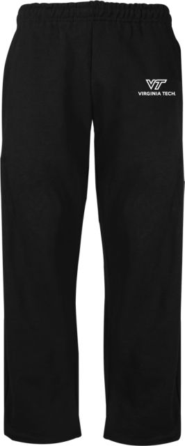 Virginia Tech Fleece Open Bottom Pant Primary Institutional Mark - ONLINE ONLY