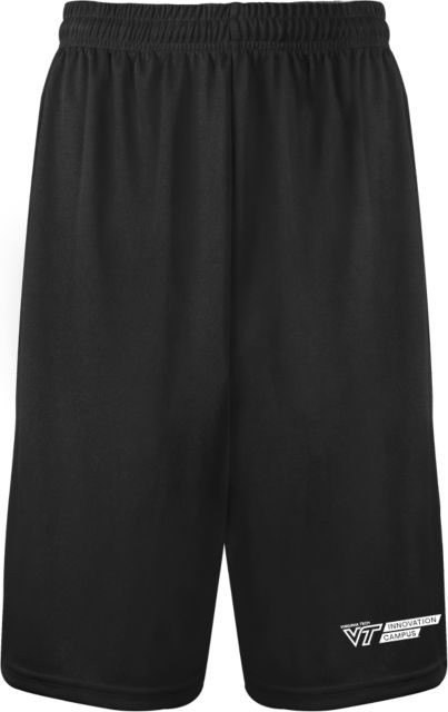 Virginia Tech Performance Classic 9 Inch Short Innovation Campus Horizontal R -  ONLINE ONLY