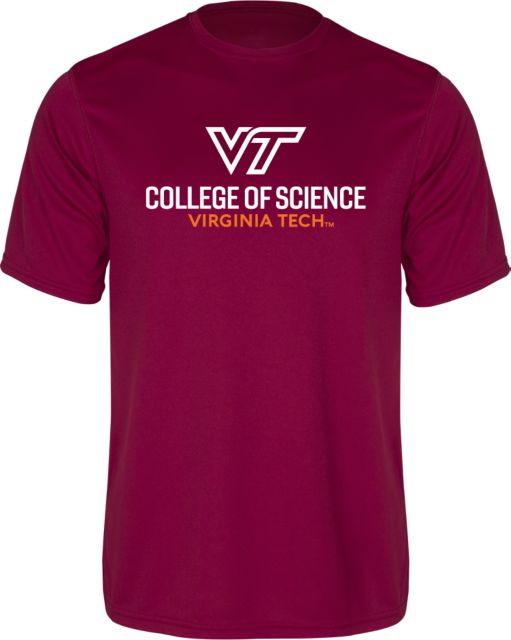 Virginia Tech Performance Tee College of Science Vertical - ONLINE ONLY