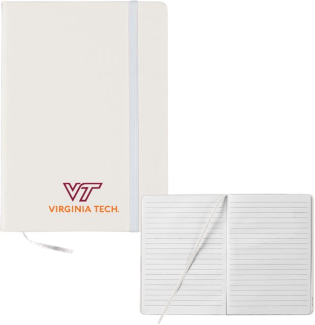 Virginia Tech Univ 5x7 Hard Cover Journal Primary Institutional Mark - ONLINE ONLY