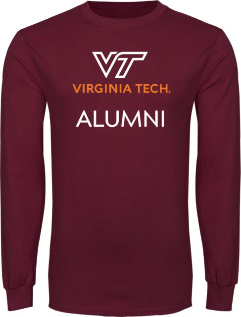 Virginia Tech Long Sleeve T Shirt Alumni - ONLINE ONLY