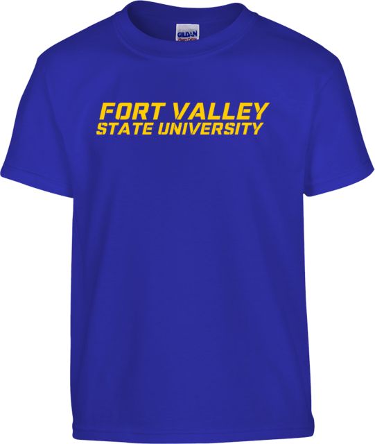 Fort Valley State Youth T Shirt Wordmark - ONLINE ONLY