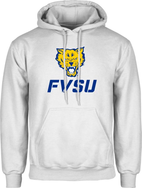 Fort Valley State Fleece Hoodie Primary Mark - ONLINE ONLY