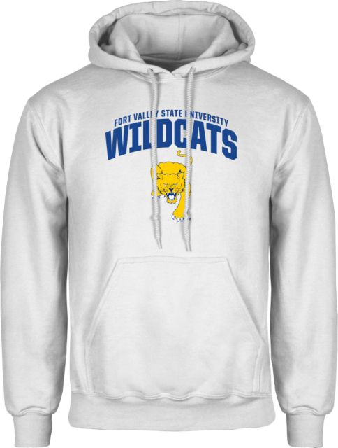 Fort Valley State Fleece Hoodie Arched Wildcats - ONLINE ONLY