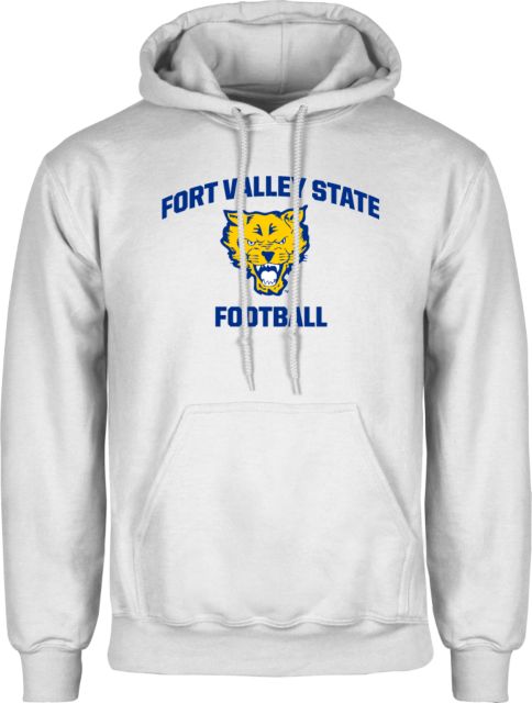 Fort Valley State Fleece Hoodie Football - ONLINE ONLY