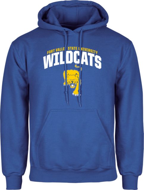 Fort Valley State Fleece Hoodie Arched Wildcats - ONLINE ONLY