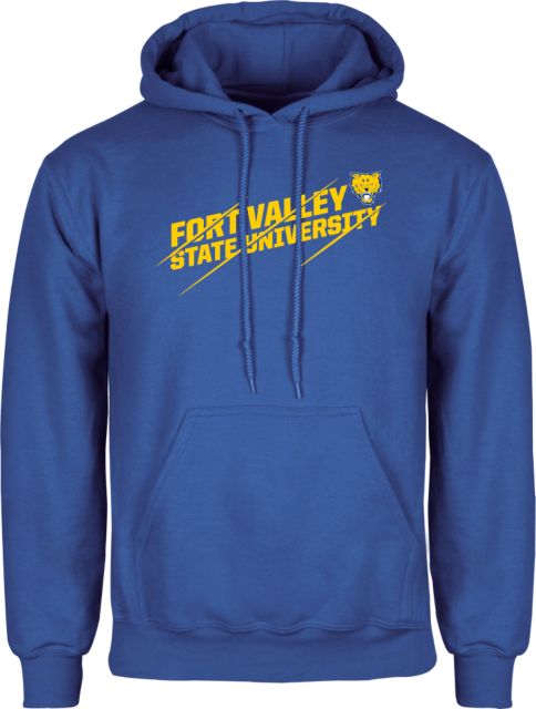 Fort Valley State Fleece Hoodie FVSU Clawmarks - ONLINE ONLY