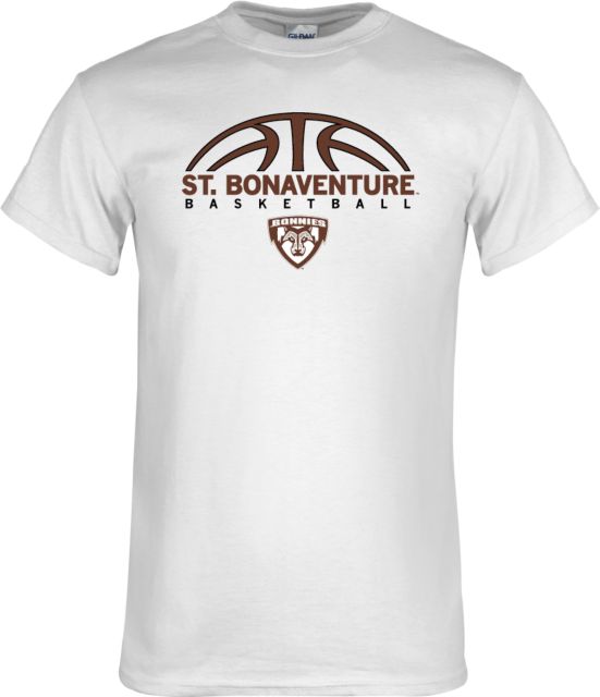 St Bonaventure T Shirt St. Bonaventure Basketball Half ONLY: Saint Bonaventure University