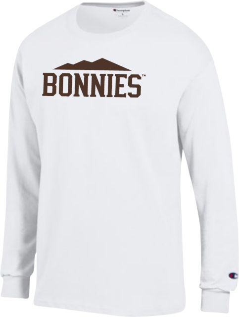 St Bonaventure Champion Long Sleeve T Shirt St Bonaventure Bonnies Rolling Hills - ONLINE ONLY