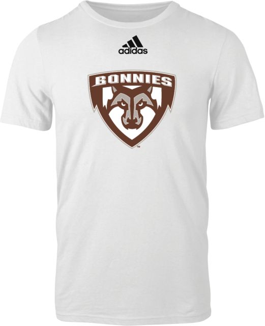 St Bonaventure Adidas Logo T Shirt 