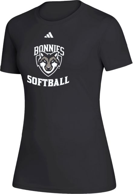 St Bonaventure Adidas Womens Creator Performance Tee St Bonaventure Softball - Adidas - ONLINE ONLY