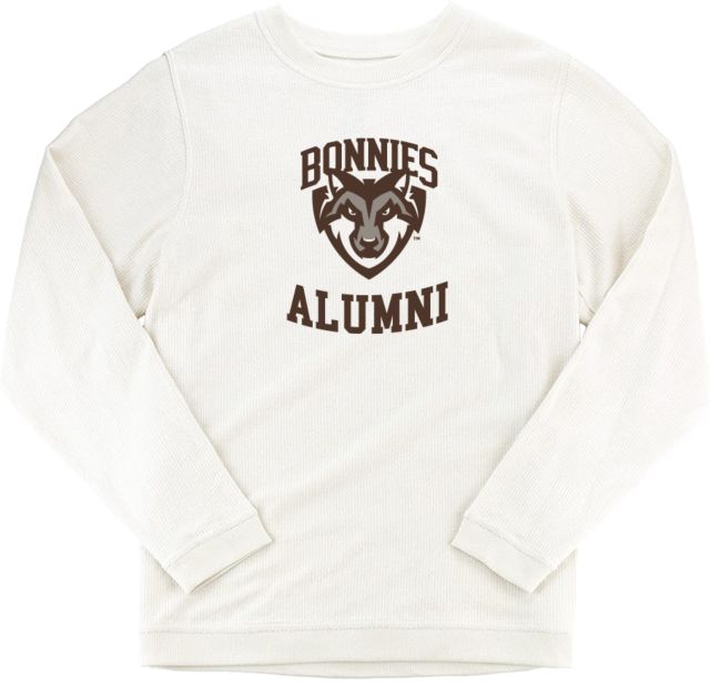 St Bonaventure Boxercraft Womens Corded Crew St Bonaventure Alumni - ONLINE ONLY