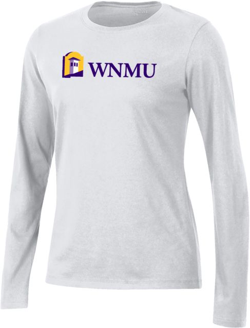 Western New Mexico Gear Womens Long Sleeve Tee University Mark Flat - ONLINE ONLY