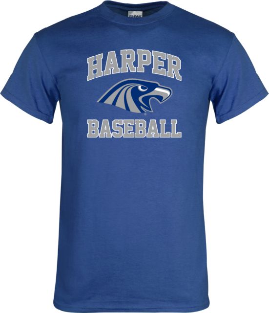 Harper College T Shirt Baseball - ONLINE ONLY