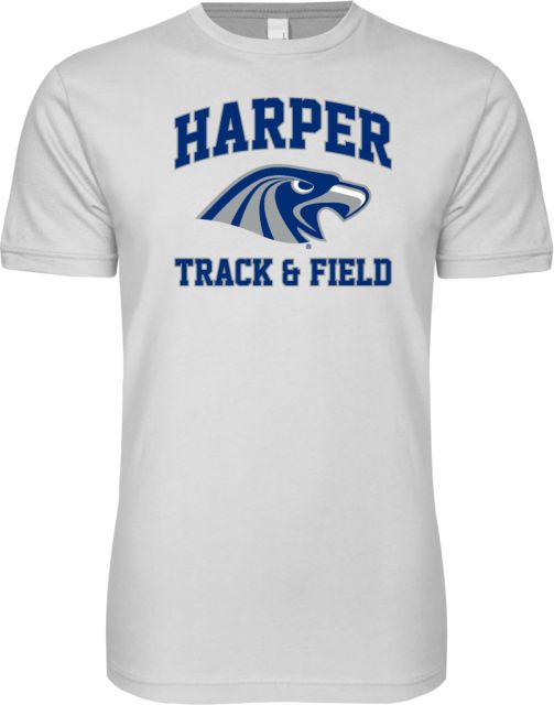 Harper College Next Level SoftStyle T Shirt Track and Field - ONLINE ONLY