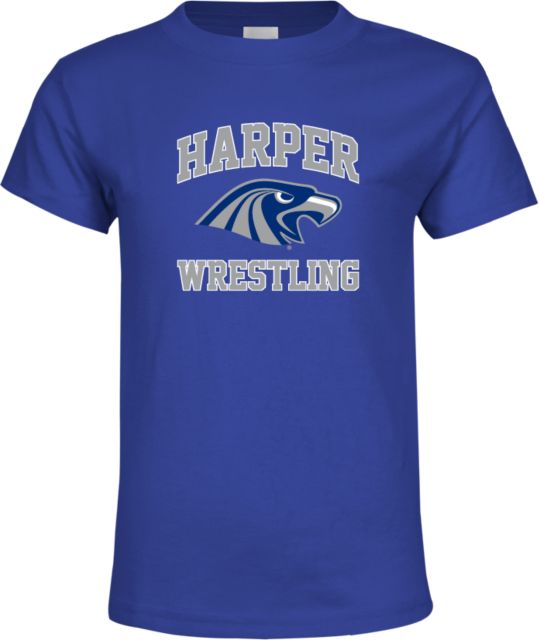 Harper College Youth T Shirt Wrestling - ONLINE ONLY