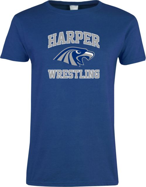 Harper College Ladies T Shirt Wrestling - ONLINE ONLY