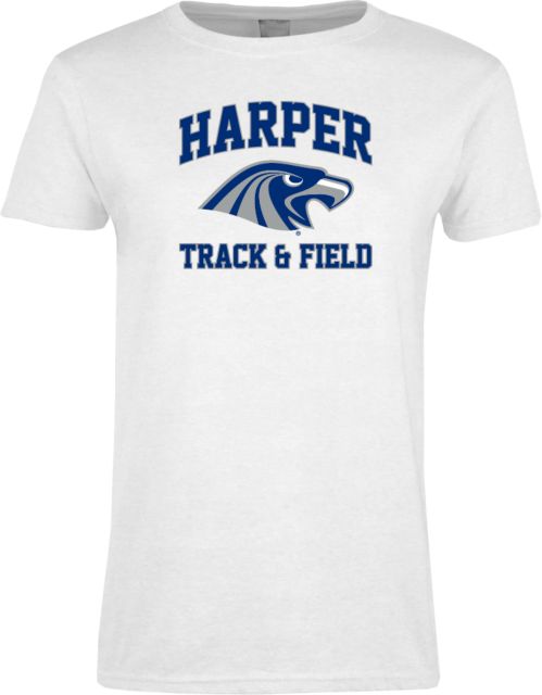Harper College Ladies T Shirt Track and Field - ONLINE ONLY