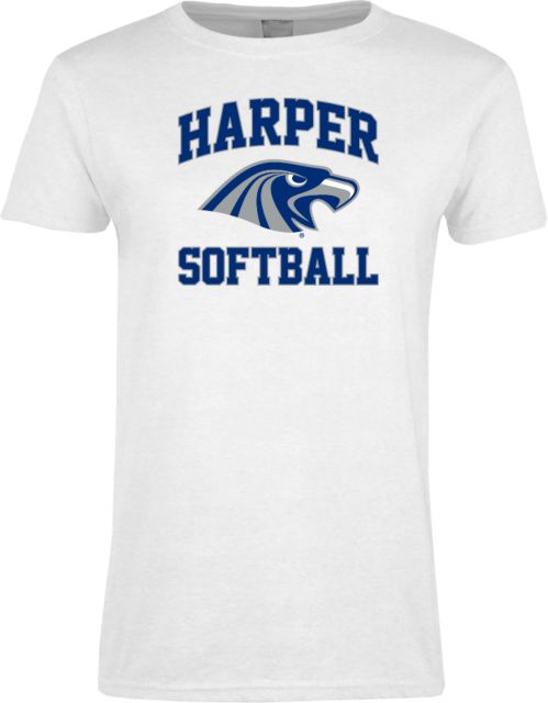 Harper College Ladies T Shirt Softball - ONLINE ONLY