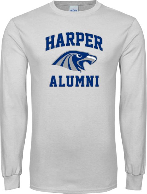 Harper College Long Sleeve T Shirt Alumni - ONLINE ONLY