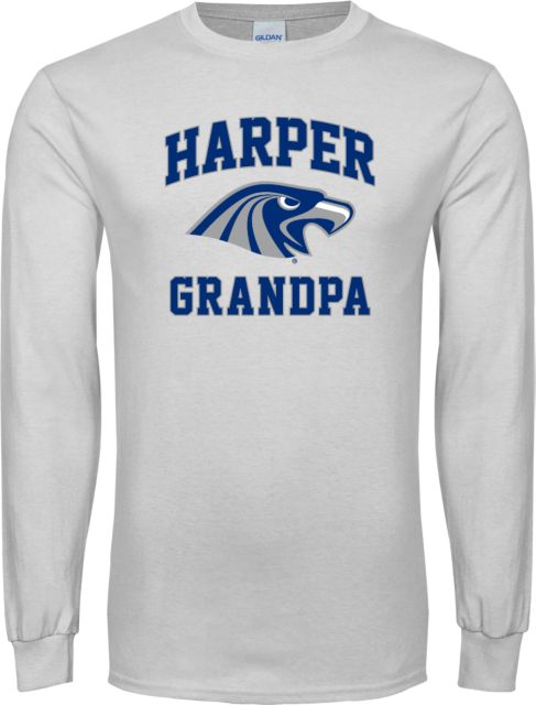 Harper College Long Sleeve T Shirt Grandpa - ONLINE ONLY
