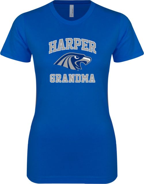 Harper College Next Level Ladies SoftStyle Junior Fitted Tee Grandma - ONLINE ONLY