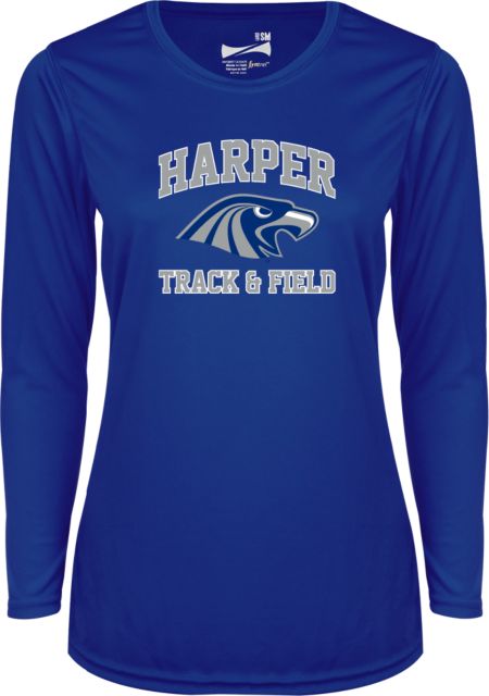 Harper College Ladies Syntrel Performance Longsleeve Shirt Track and Field - ONLINE ONLY
