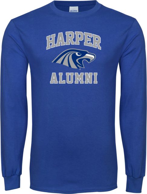 Harper College Long Sleeve T Shirt Alumni - ONLINE ONLY