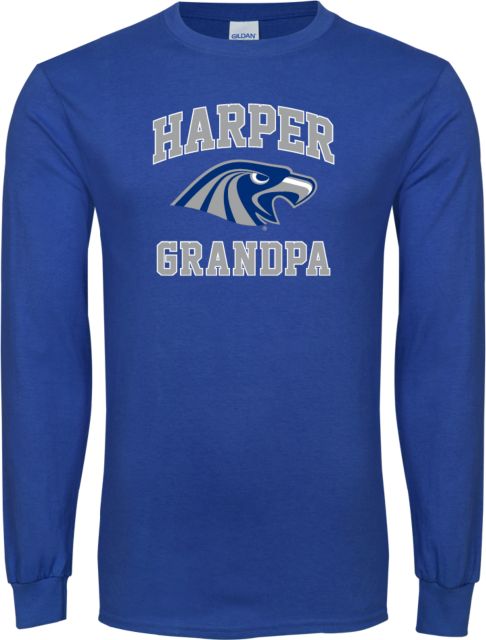 Harper College Long Sleeve T Shirt Grandpa - ONLINE ONLY