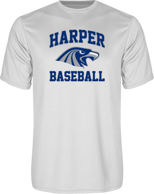 Harper College Performance Tee Baseball - ONLINE ONLY